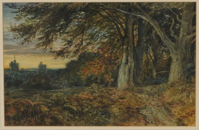 Naworth Castle by Samuel Bough